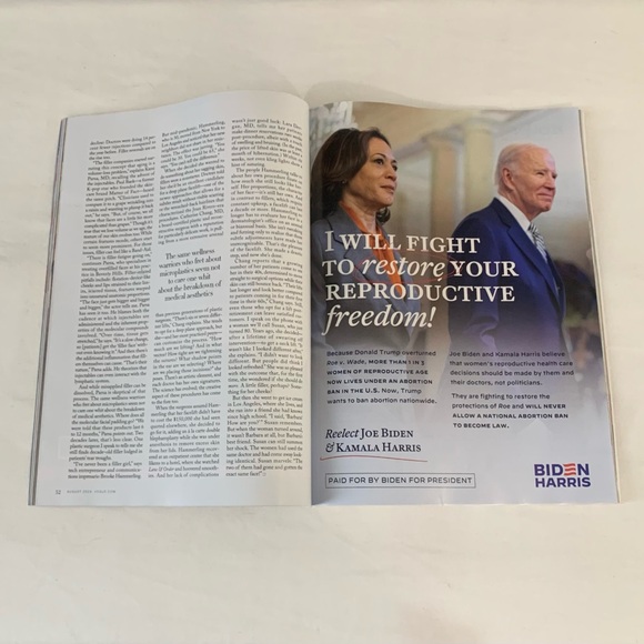 Vogue Dr. Jill Biden “The First Lady” Issue August 2024 Magazine - Picture 7 of 8